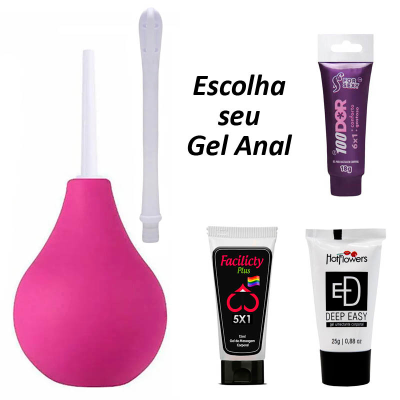 Ducha íntima Higiênica Chuca Xuca Vaginal E Anal Escolha Seu Gel Anal Shopee Brasil 8223