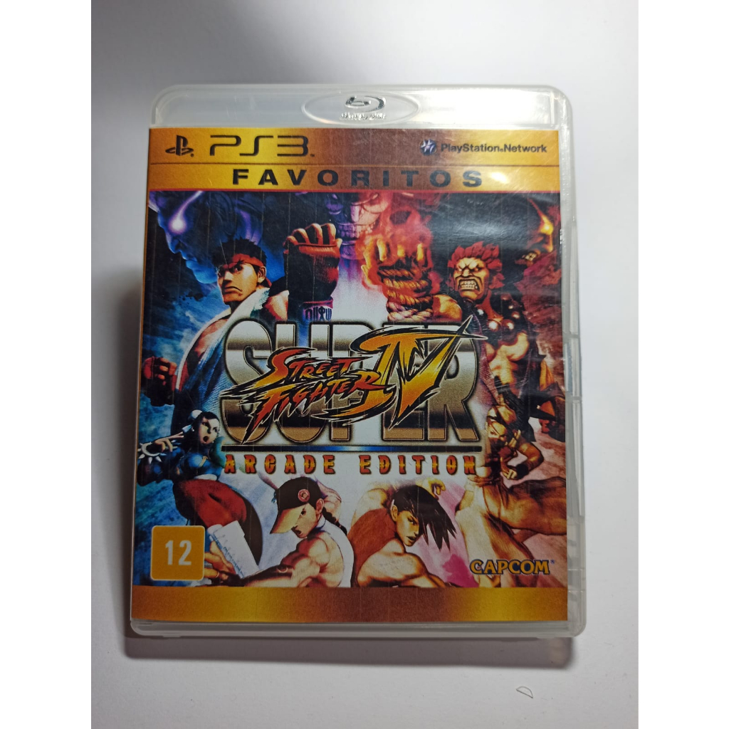 Street Fighter Arcade Edition - Mídia Física - Ps3