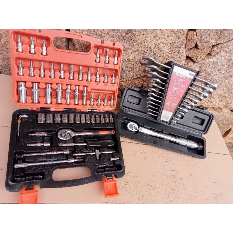 Kit Ferramentas profissional Moto/Bike 1/4 completo Cr-V | Shopee Brasil