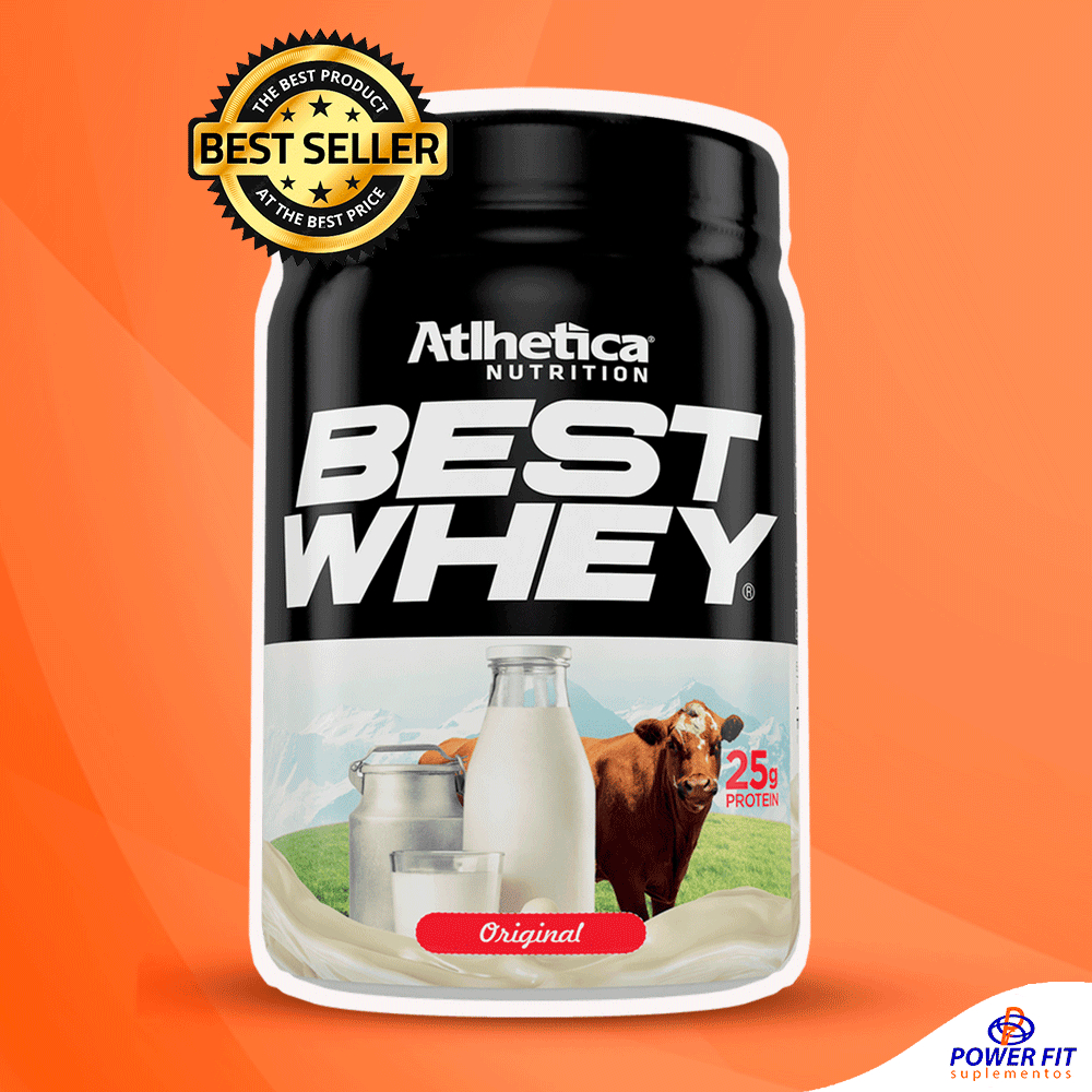 Best Whey Protein 100% Original 450g – Atlhetica Nutrition