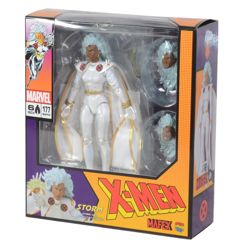 Boneca Storm Tempestade Mafex X-men Marvel Comics Series 97