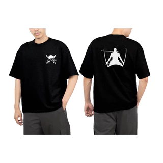 Camiseta One Piece Roronoa Zoro Anime Manga 100% Algodão Unissex Várias Cores Alta Qualidade Envio Rápido