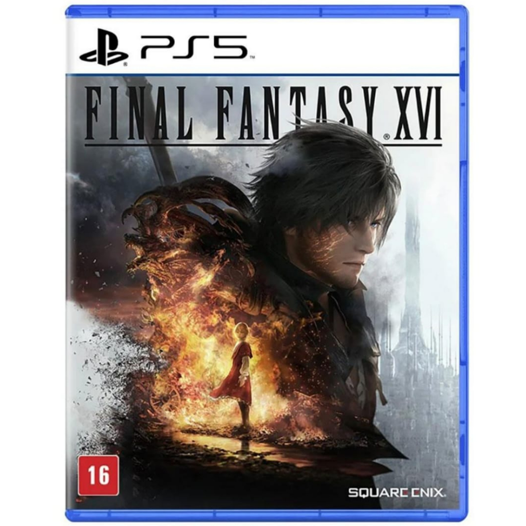 Final Fantasy XVI - PS5 Mídia Física Lacrado Pronta Entrega