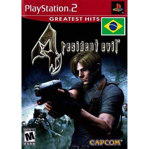 RESIDENT EVIL 4 - DUBLADO PS2 PLAYSTATION 2 | Shopee Brasil
