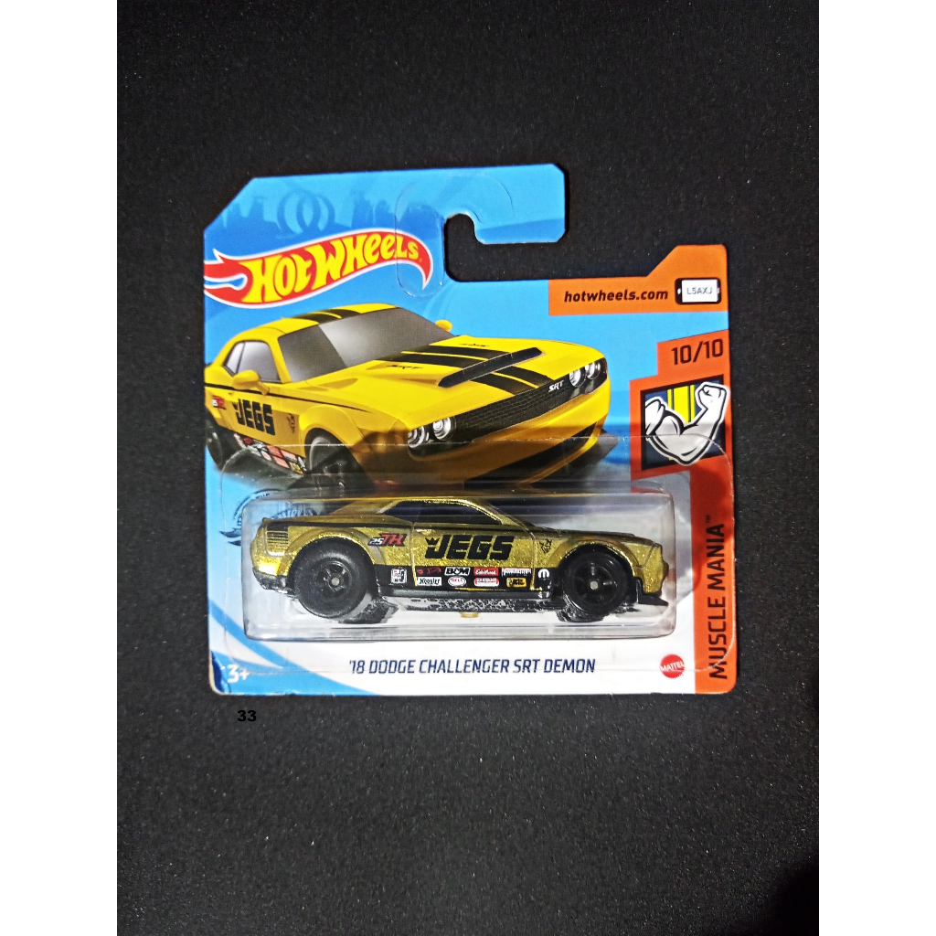 Hot Wheels 18 Dodge Challenger Srt Demon Sth 2020 Super Treasure Hunt