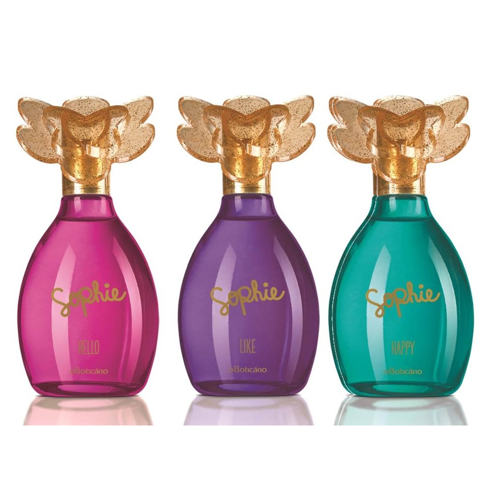 Linha de Perfumes Infantis Sophie Boticário - 100ml | Shopee Brasil