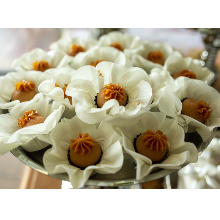 100 Forminhas Para Doces - Modelo Camélia