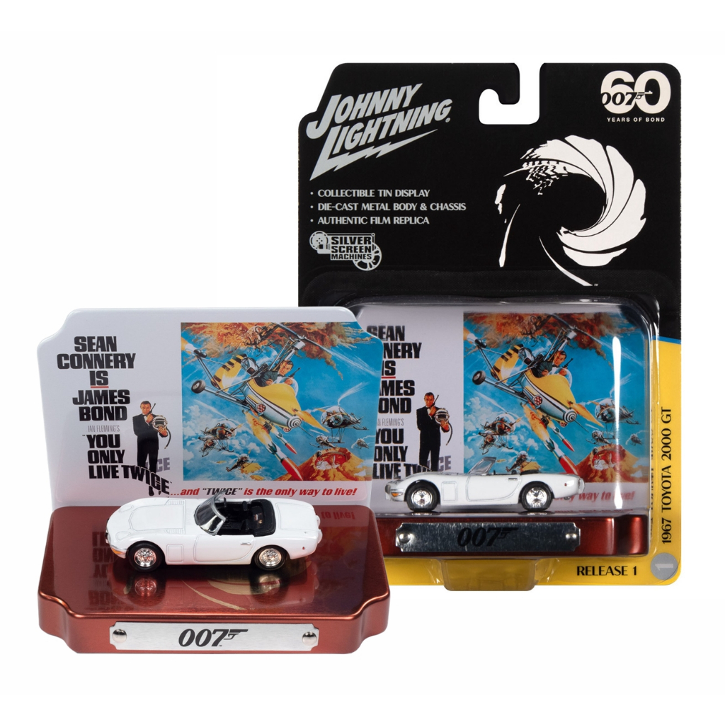 Miniatura Carro filme 007 James Bond 1:64 Johnny Lightning
