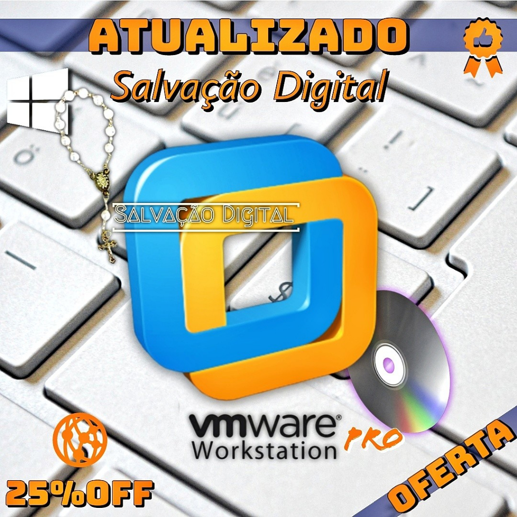 CD DVD BDL - VMware Workstation 2023 PROF | Shopee Brasil