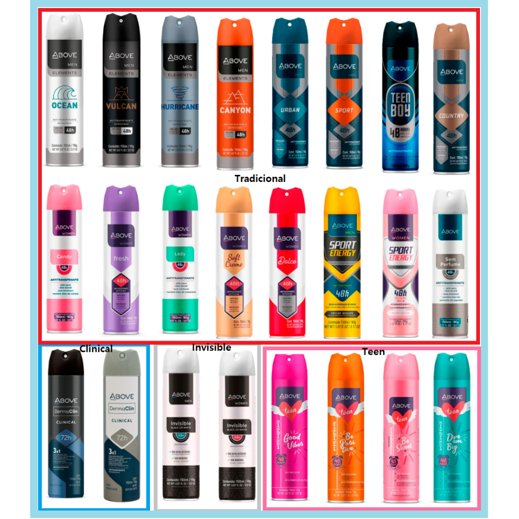 Desodorante Aero Above - 150ml