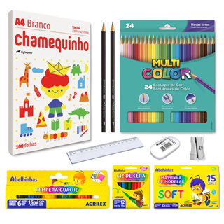 Conjunto de 150 peças de pintura para crianças, estojo de pintura infantil,  Não tóxico