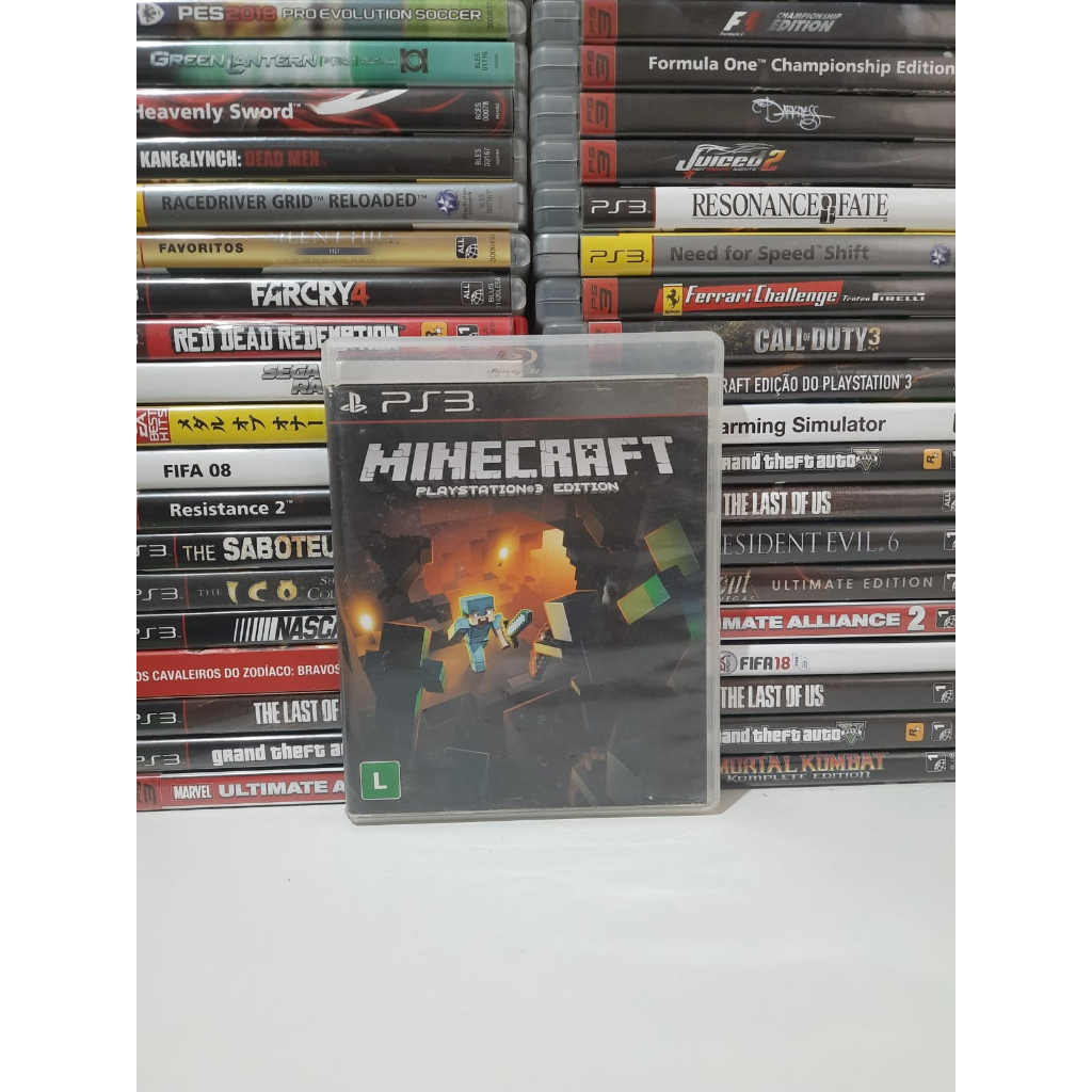 Minecraft - PS3 Midia Física