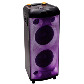 Caixa Som Pesado Amplificada Portátil Bluetooth Led 2000w Bivolt