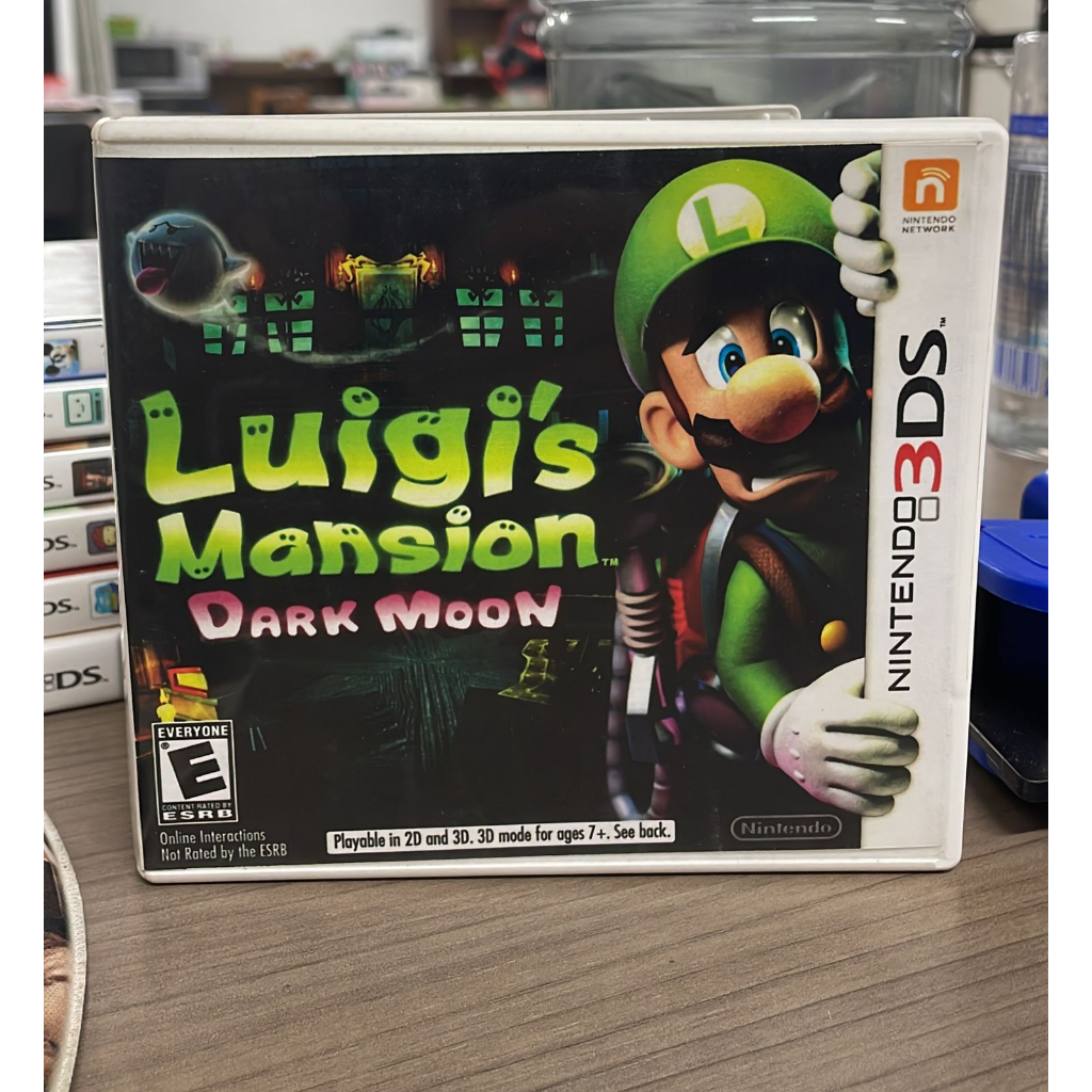 Luigi s Mansion Dark Moon Nintendo 3ds F sico Seminovo Shopee Brasil