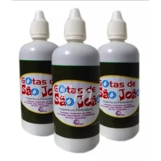 Kit gotas de são João 3unidades de 100ml cada frasco.