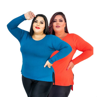 Blusa de frio hot sale feminina plus size