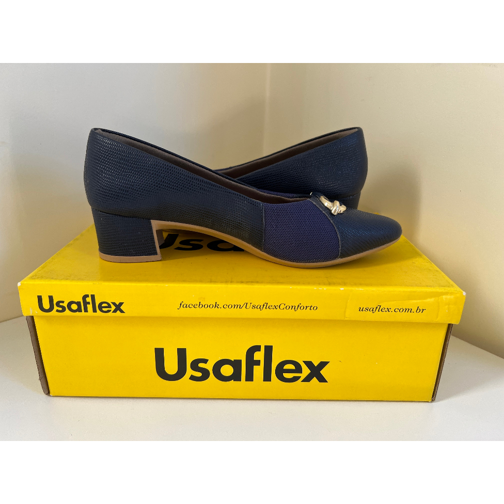 Sapato confortavel hot sale usaflex