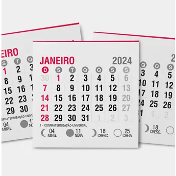 Calendário 2024 + de 10 Modelos para Imprimir Grátis
