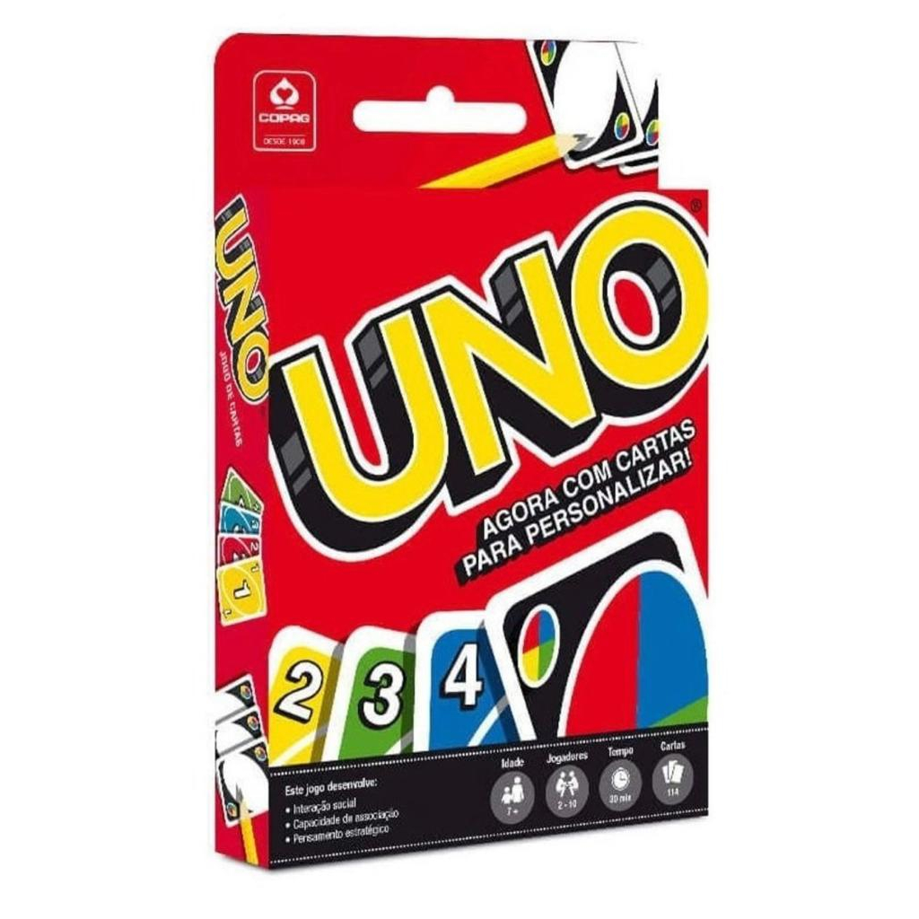 Compra online de UNO FLIP! O jogo de cartas da família, com 112 cartas, é  um ótimo presente para crianças de 7 anos ou mais