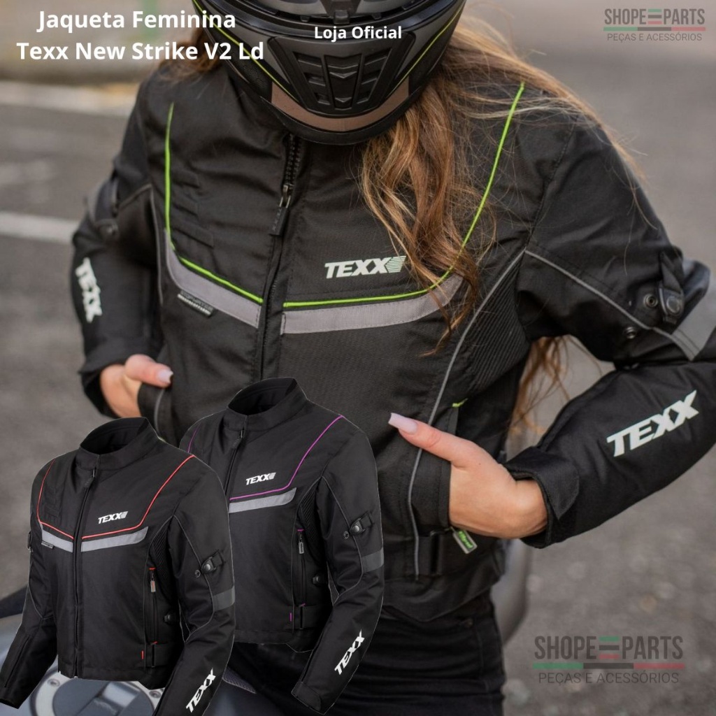 Roupa de 2024 motoqueiro texx