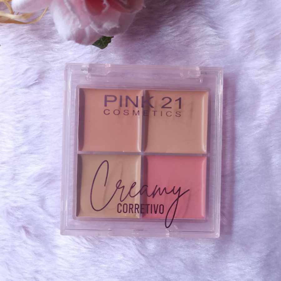 Paleta de Corretivo Creamy - Pink 21 | Shopee Brasil