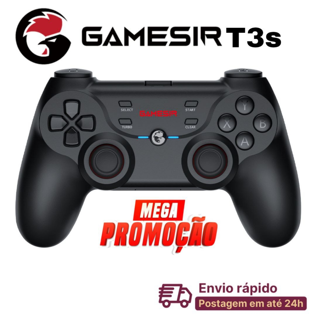 CONTROLE GAMESIR T3s Bluetooth, PC WINDOWS , ANDROID B0X, NITENDO ...