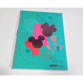Caderno Universitário, Mickey - 1 Matéria