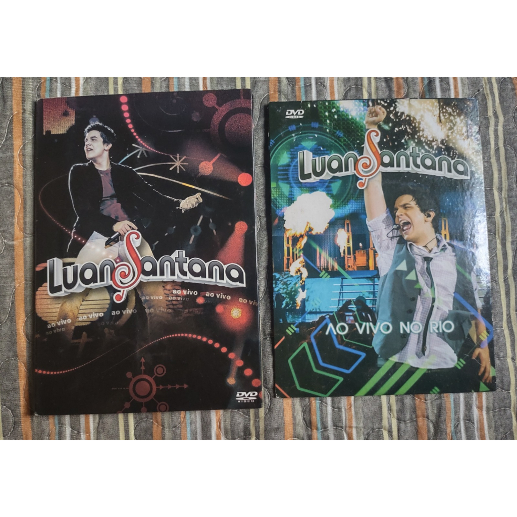 DVD - LUAN SANTANA AO VIVO NO RIO | Shopee Brasil