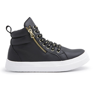 Botinha Tenis Feminino Ziper Corrida SnapShoes Inverno