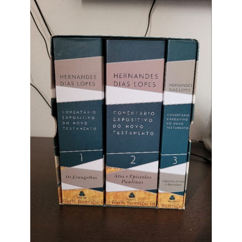 Box Comentário Novo Testamento Hernandes Dias Lopes | Shopee Brasil