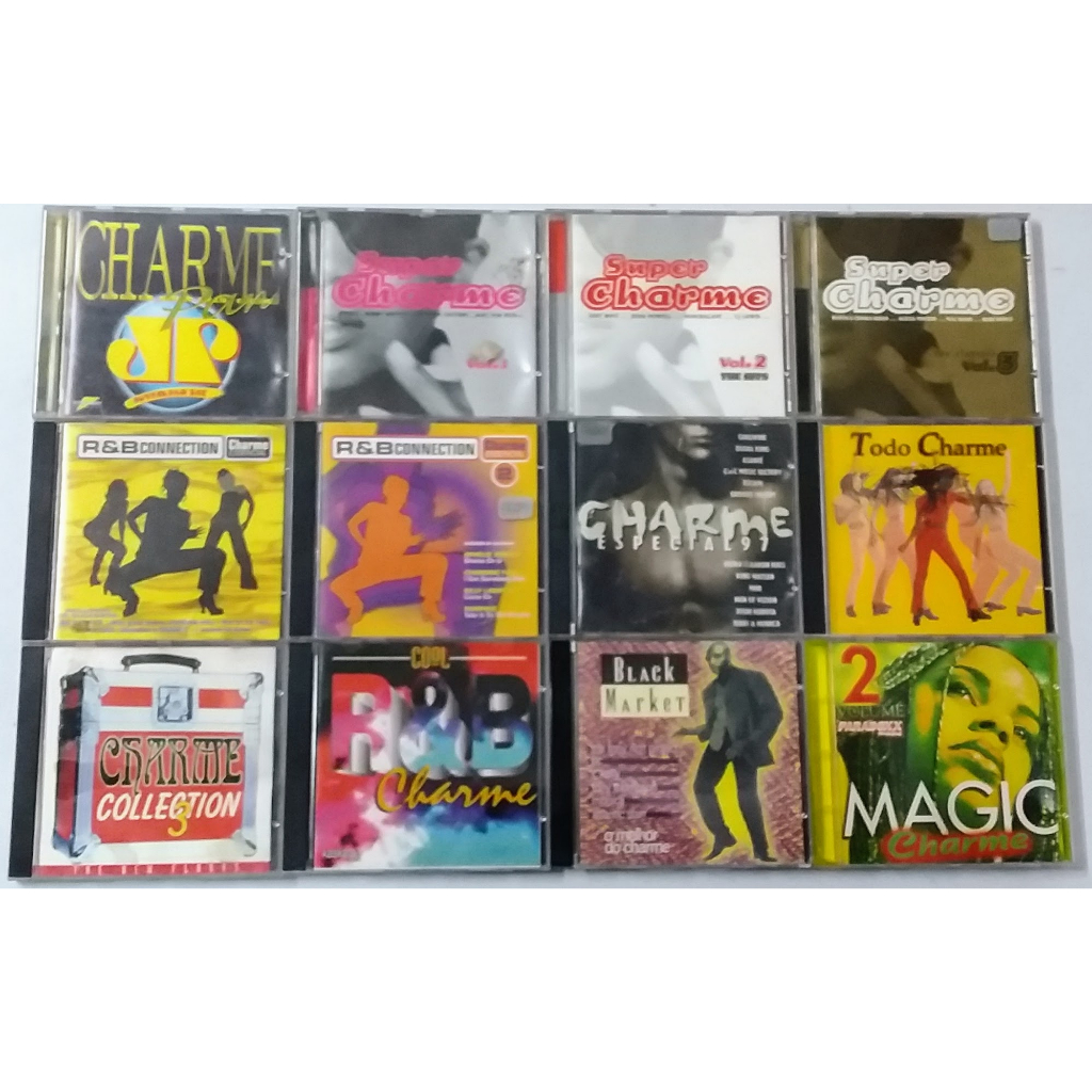CD Charme Black R&B Black Music Originais Gravadora Á Escolha