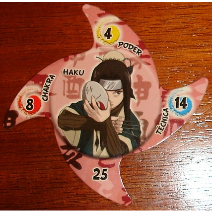Card Naruto Shuriken - Elma Chips Original 2002