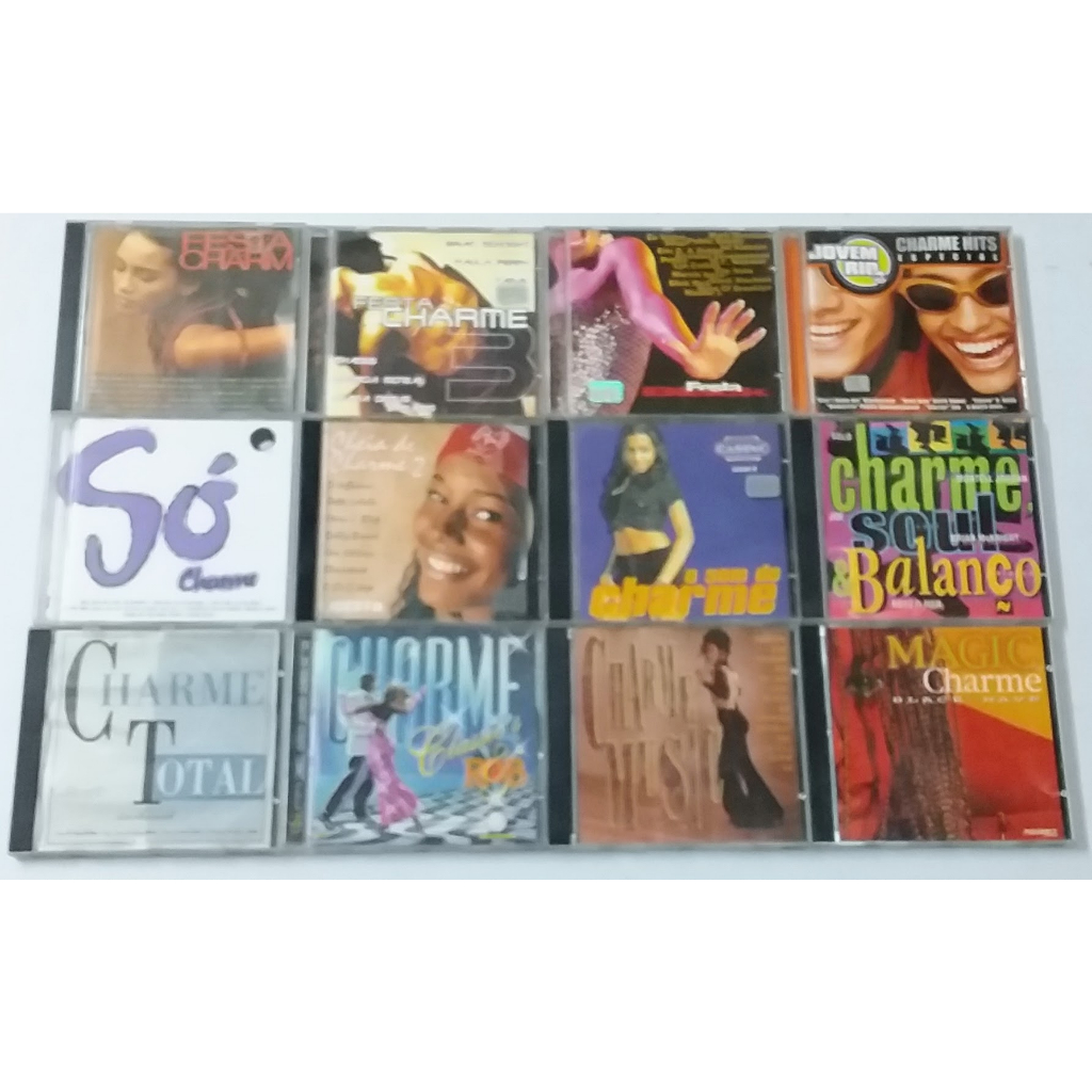 CD Charme Black R&B Black Music Originais Gravadora Á Escolha