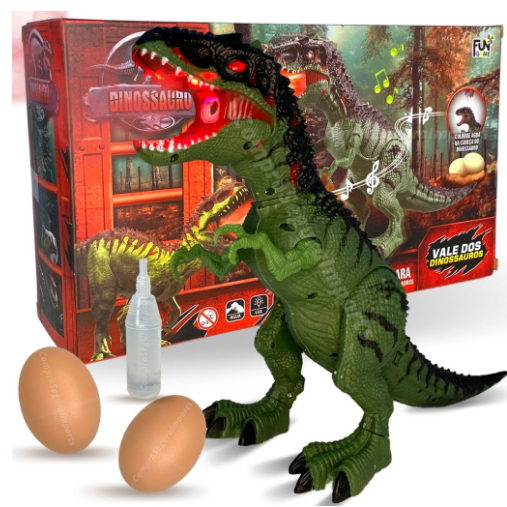 Jurassic World Figura Dinossauro T-Rex Bate e Devora