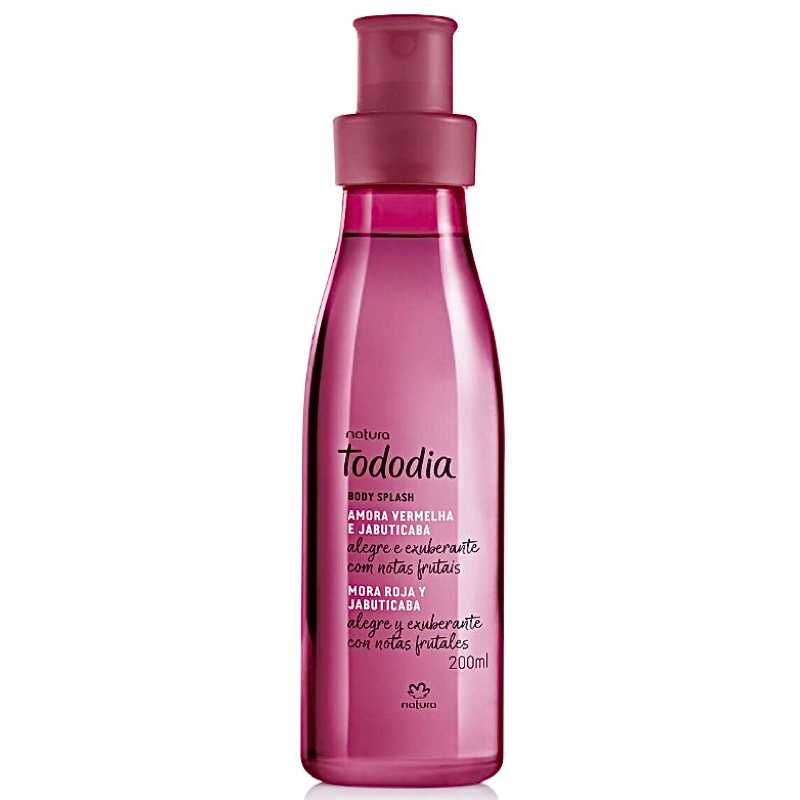 Body Splash Natura Amora Vermelha e Jabuticaba 200ml | Shopee Brasil