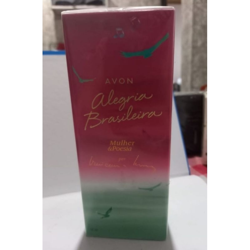 Mulher And Poesia Alegria Brasileira 50 Ml Avon Shopee Brasil 