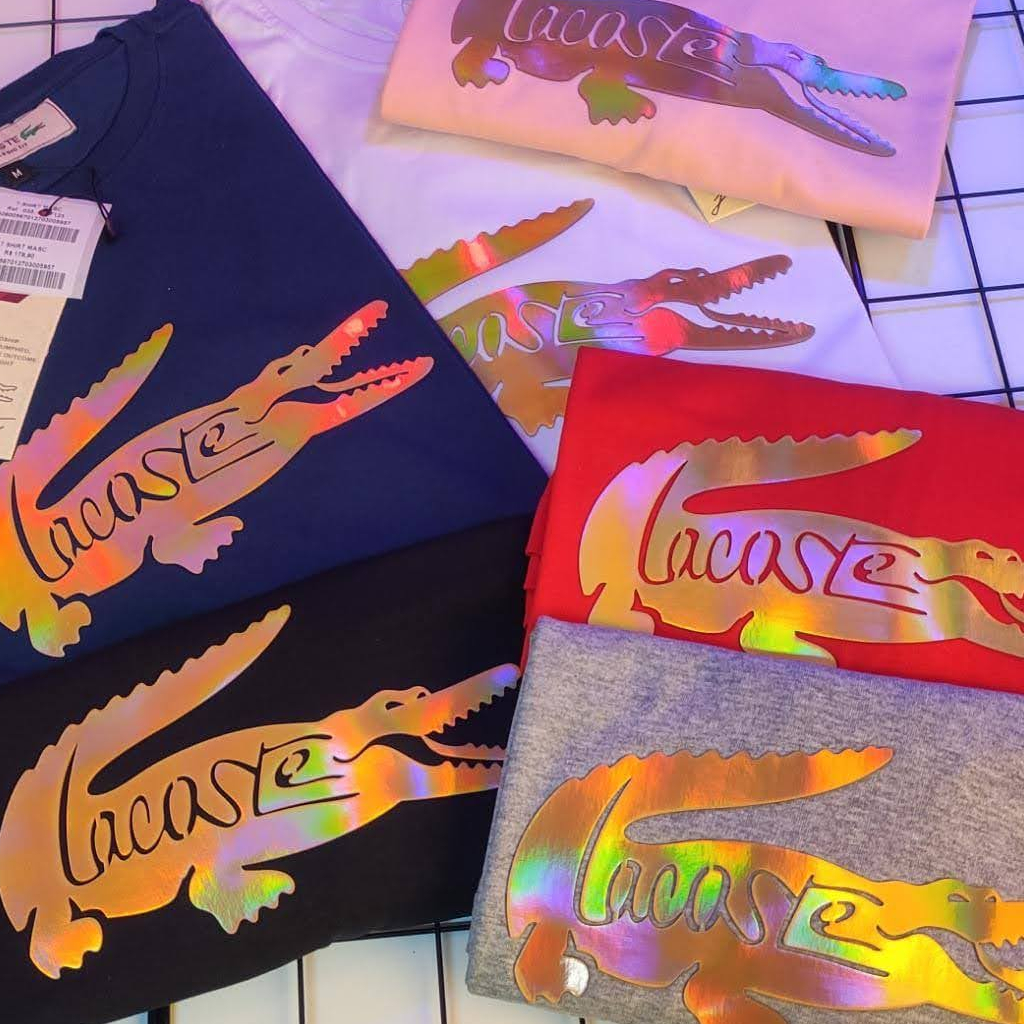 Camiseta Masculina Premium P ao G3 de Algodão Fio 30.1 - Camisa Padrão Shopping