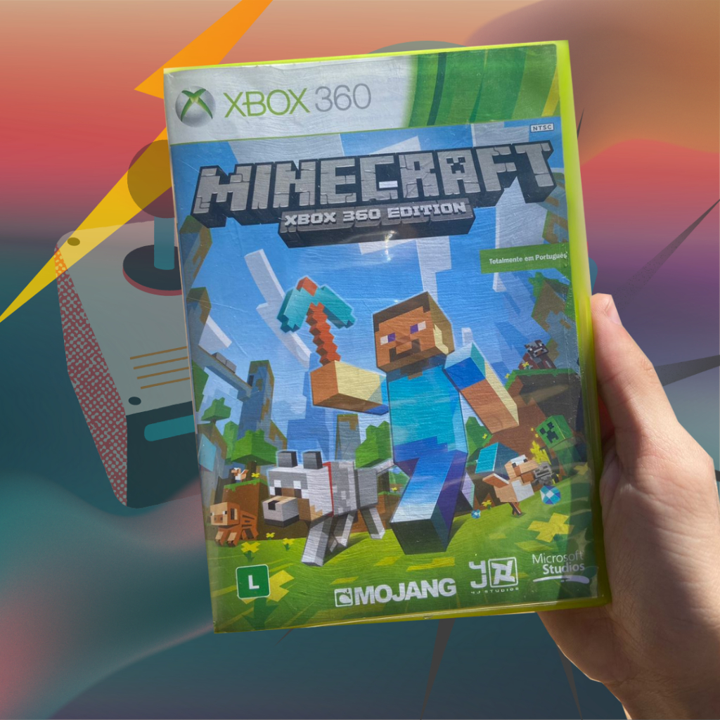 Jogos - Minecraft (Xbox 360) Gameplay