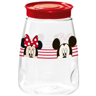 POTE DE PLASTICO PET REDONDO VENEZA MICKEY/MINNIE COM TAMPA 2,2L