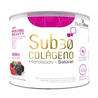 Colágeno Hidrolisado Sub 30 - SupraErvas - 200g