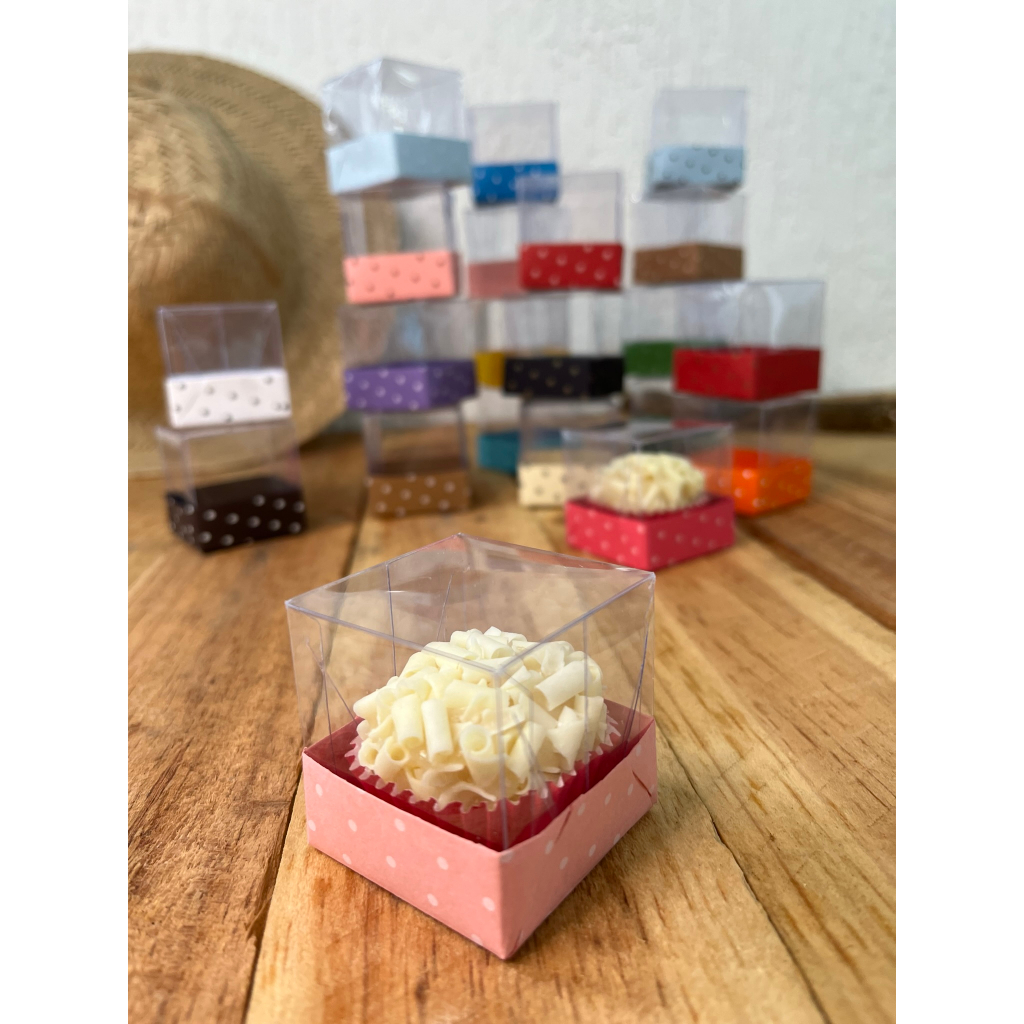 Caixa para 1 Brigadeiro trufa - 190 JM Distak