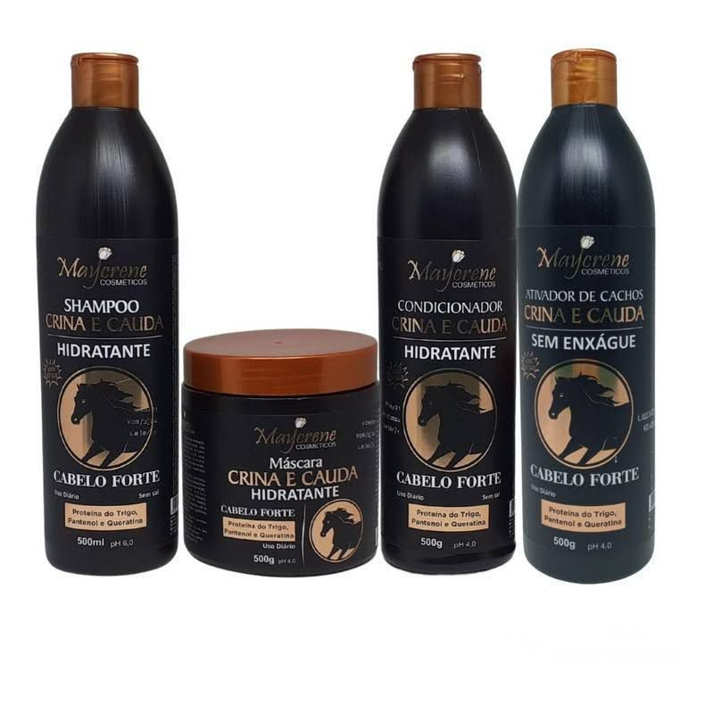 Kit Para O Cabelo Crescer Rapido Crina E Cauda Crescimento Rapido E ...