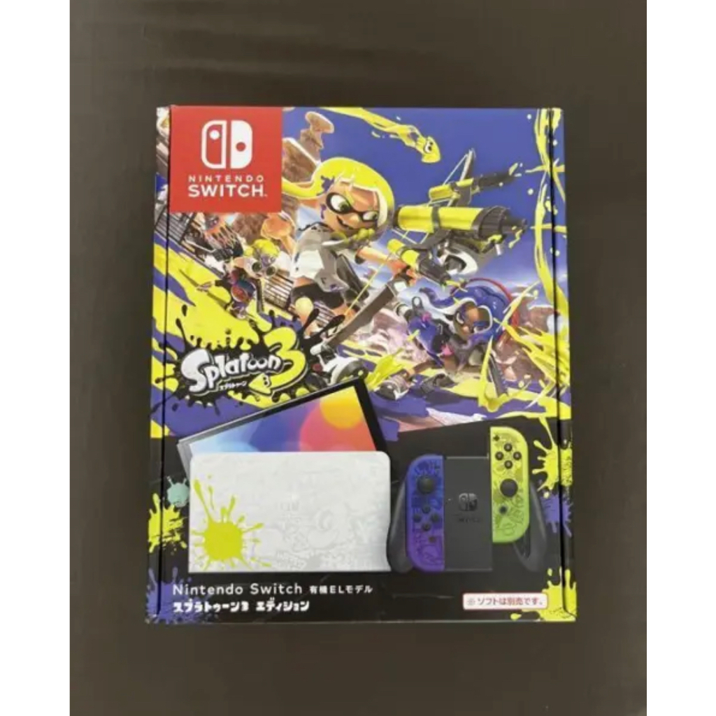 Nintendo Switch OLED Model Splatoon 3 Edition Console New | Shopee Brasil