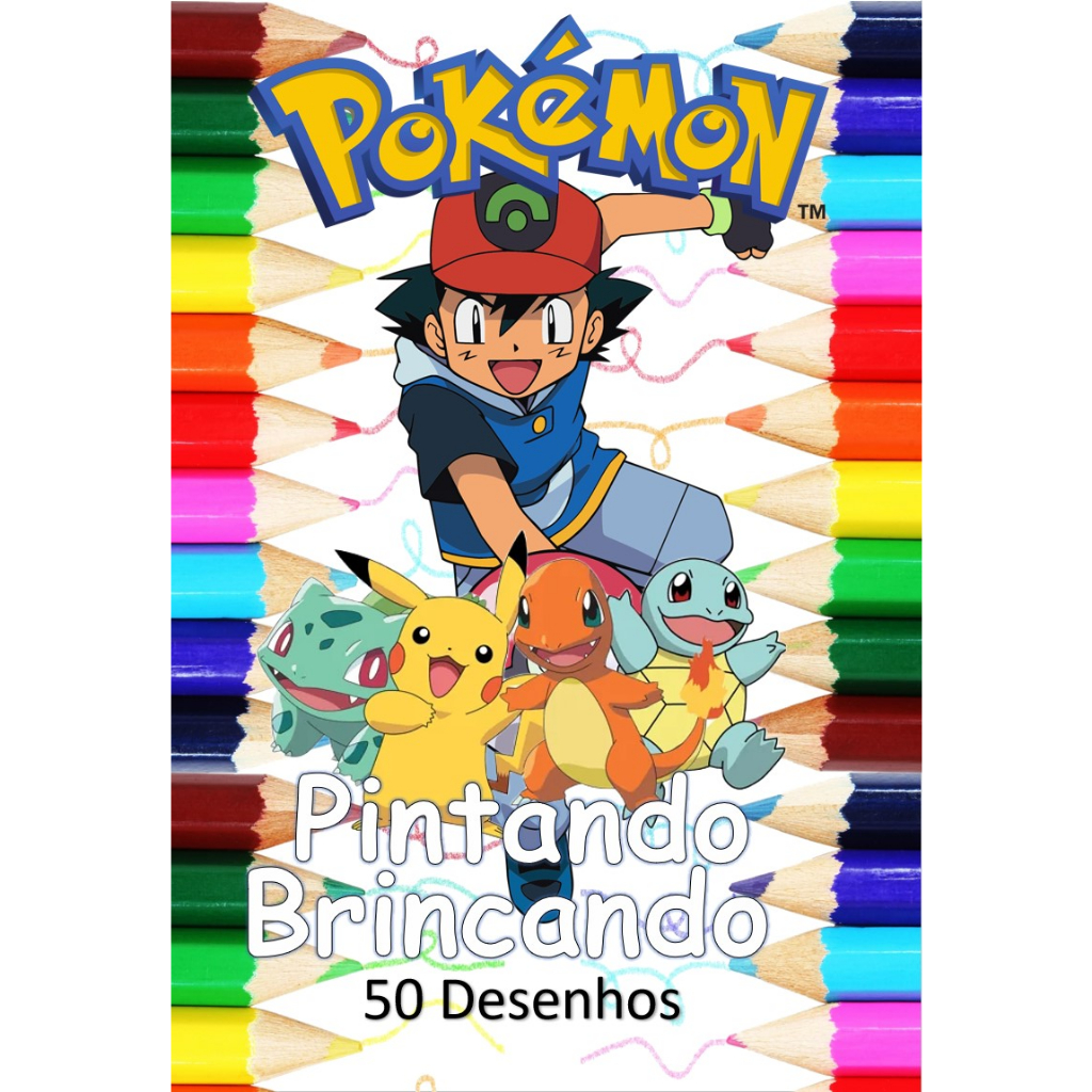150 - Mewtwo livro de colorir, Pokémon livro de colorir 