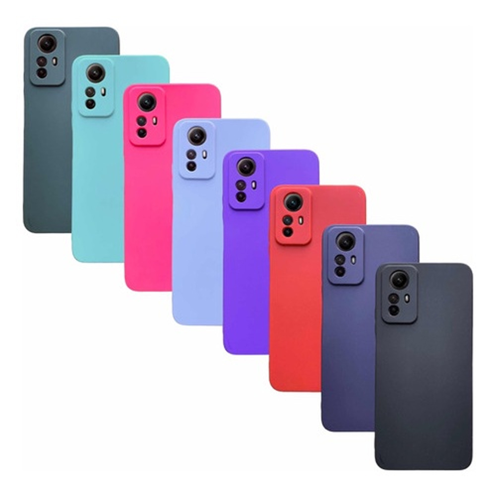 Capa Capinha Case Xiaomi Redmi Note 12s Emborrachada Aveludada Anti-Impacto