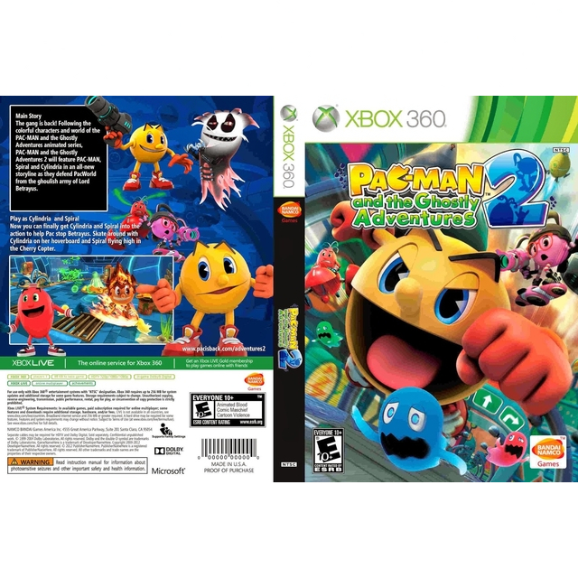 Pac man and the ghostly adventures 2 xbox shop 360