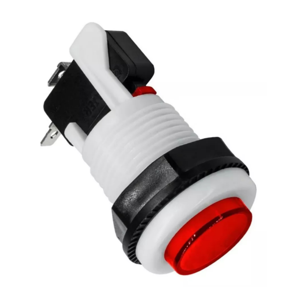 Chave Botão Push Button Pbs29 Pbs-29 Fliperama