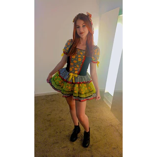 Vestido Festa Junina Adulto