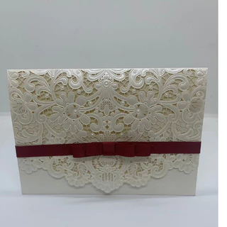 Kit 10 Envelopes Rendados Para Convites Em Papel Perolado Envelopes Para Convites De Casamento Noivado Debutante (1 aba)
