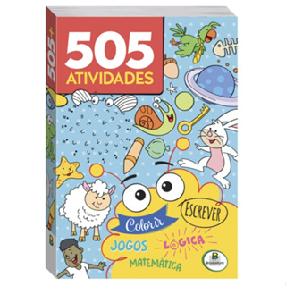 Livro Infantil 505 Atividades Para Crianças